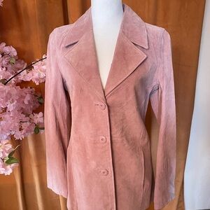 Wilsons Leather Pink Women's Blazer
